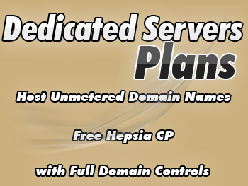 Affordably priced dedicated server package